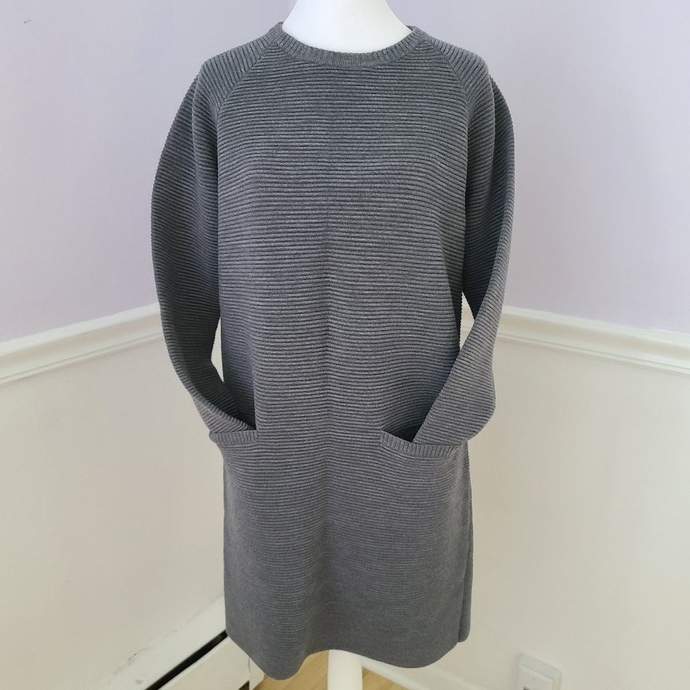 Theory Crewneck Sweater Dress M